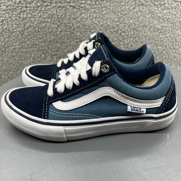 VANS Old Skool Pro Men's Sneakers | Blue Mens Size 4.0 | VN000ZD4Y28 | EUC - Picture 4 of 14